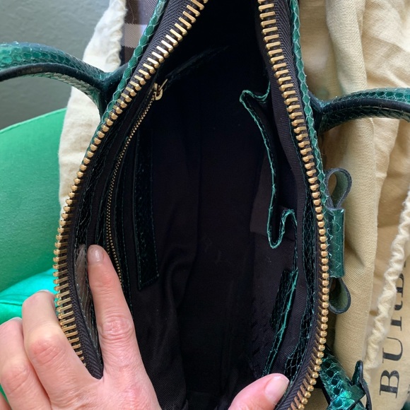 Burberry Prorsum the Blaze Bag with Python Trim - Picture 9 of 14